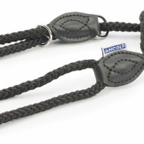 Ancol Rope Slip & Control Lead Black 1.5mx12mm