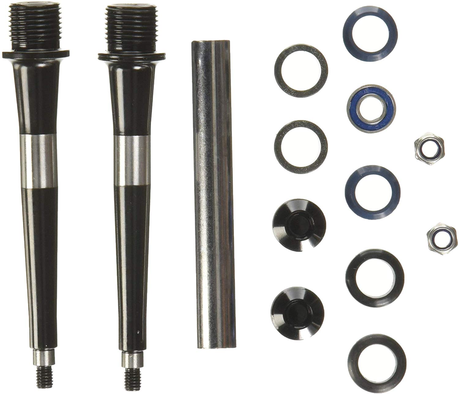 Crankbrothers Pedal Upgrade Kit - Long Spindle, Black