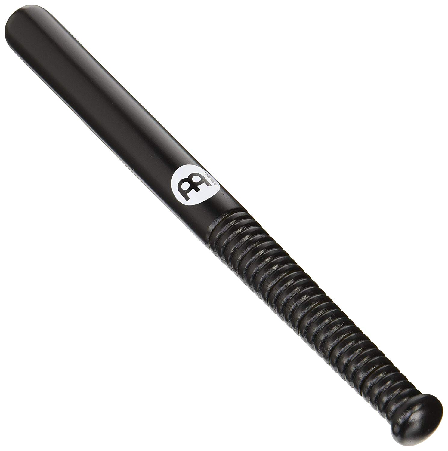 Meinl Percussion Cowbell Beater - Beater for Cowbell Instrument - Ribbed Handle - Length 27 cm - Siam Oak, Black (COW1BK)