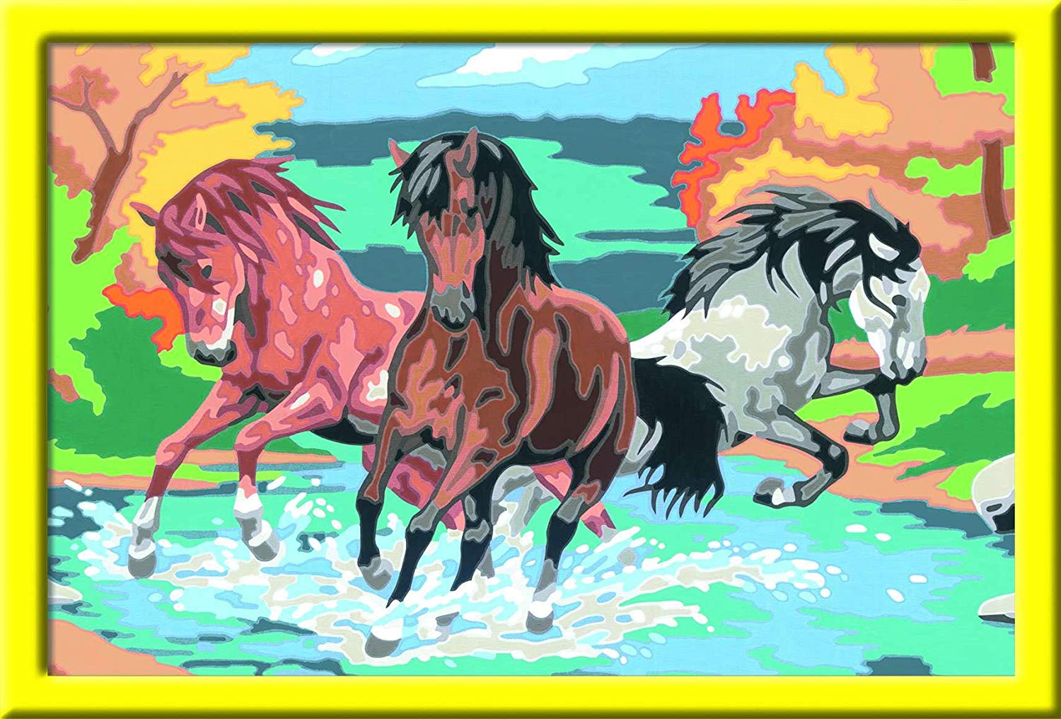 Ravensburger CreArt 28492, Proud Wild Horses, Painting by Numbers Horses for Children from 9 Years - Image 2
