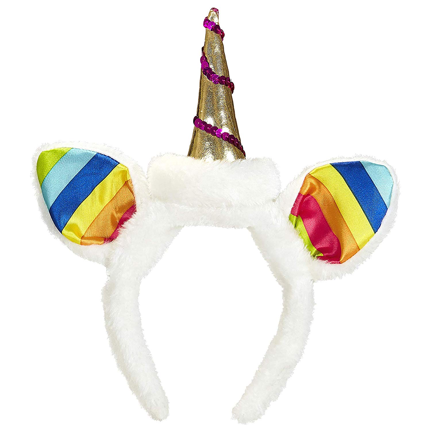 Widmann 09658 Unicorn Womens Headband ? One Size, Multi-coloured