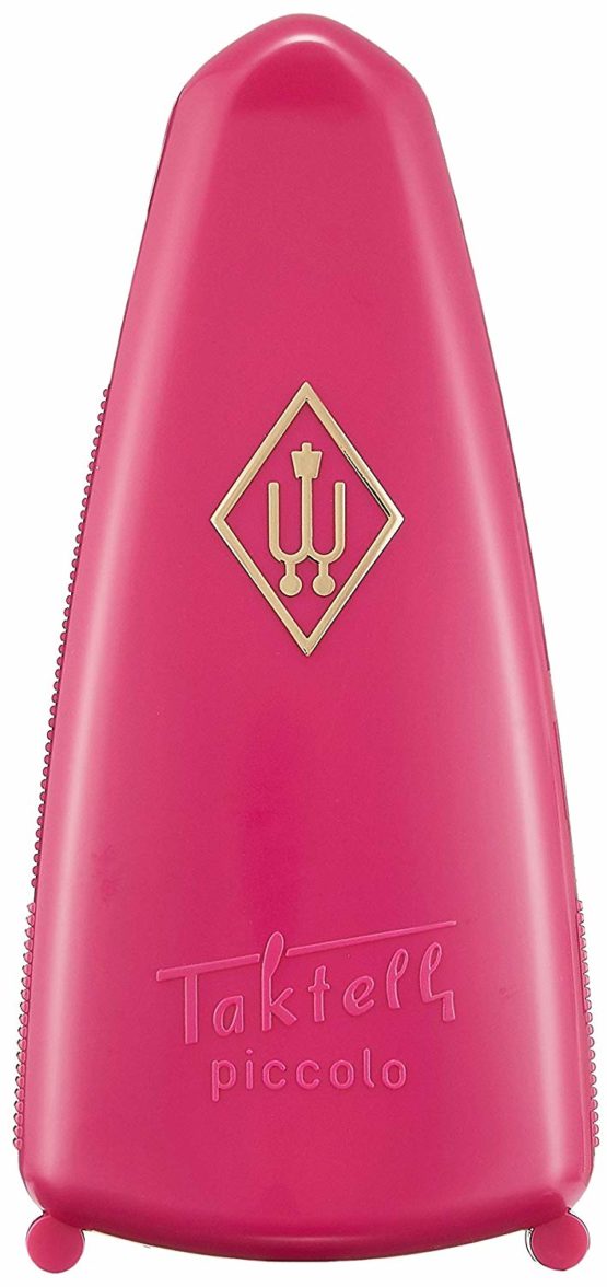 Wittner Taktell Piccolo Metronome - Neon Pink - Image 2
