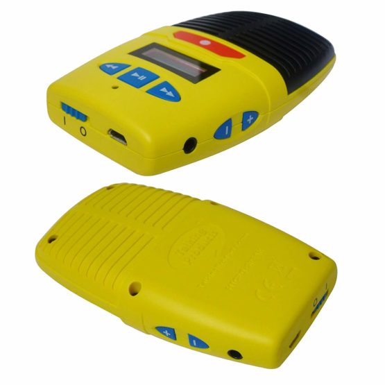 Micro-Speak Digital Voice Recorder, Yellow, 4GB, 96 hours recording. Dictaphone with MP3 player - Image 3