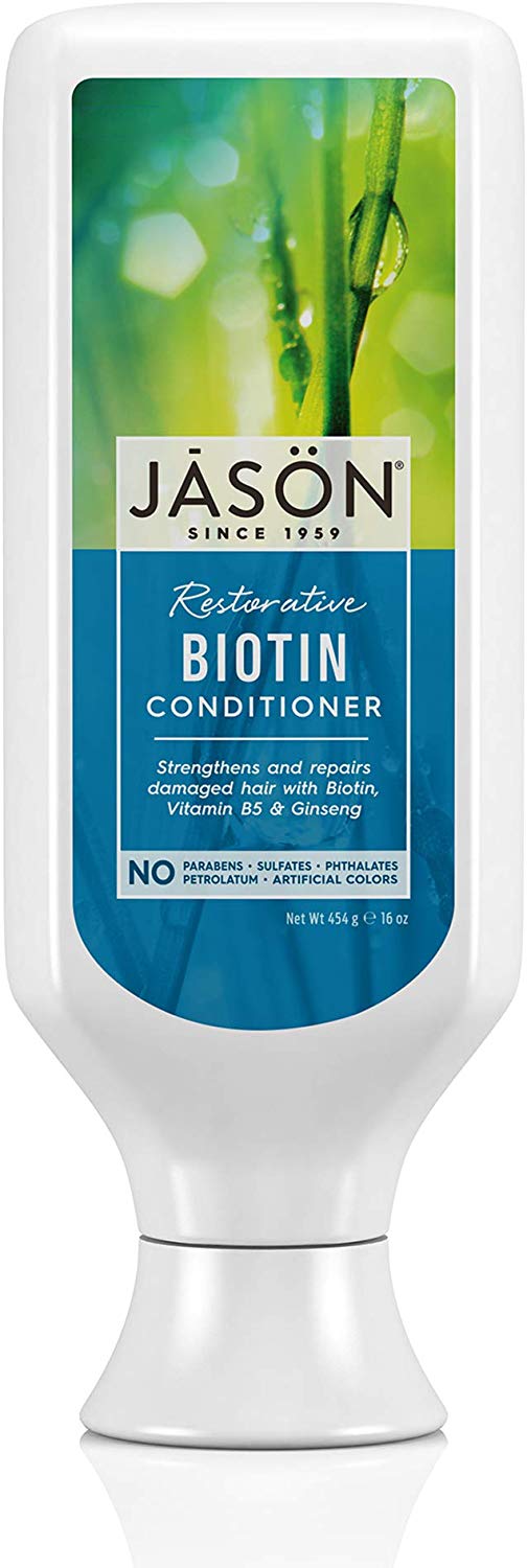 Jason Natural Cosmetics Organic Biotin Conditioner 454 g, 500 ml (Pack of 1)