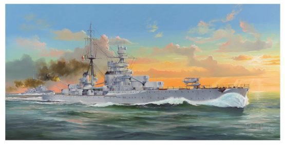 Trumpeter 05347 Model Kit Italian Heavy Cruiser Zara