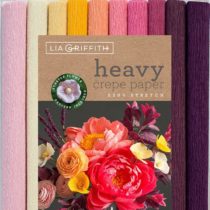 Lia Griffith Heavy Crepe Paper, 10, Assorted, 25.4 x 21.6 x 3.8 cm