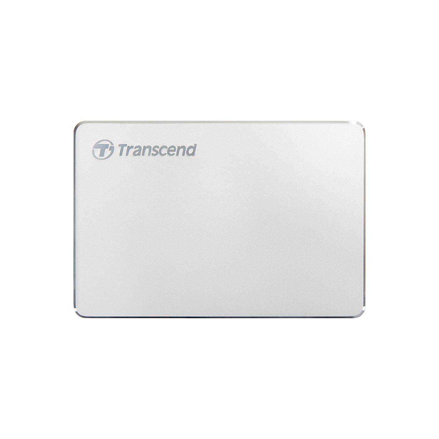 Transcend StoreJet 25C3S 2TB Portable Hard Drive, 5Gbps Ultra-Slim Aluminum, Includes C-to-C & C-to-A Cables -TS2TSJ25C3S - Image 2