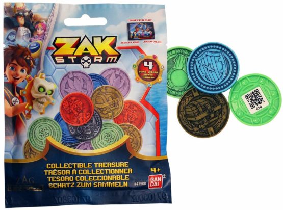Zak Storm 41500 Collectible Treasure Pack of 4