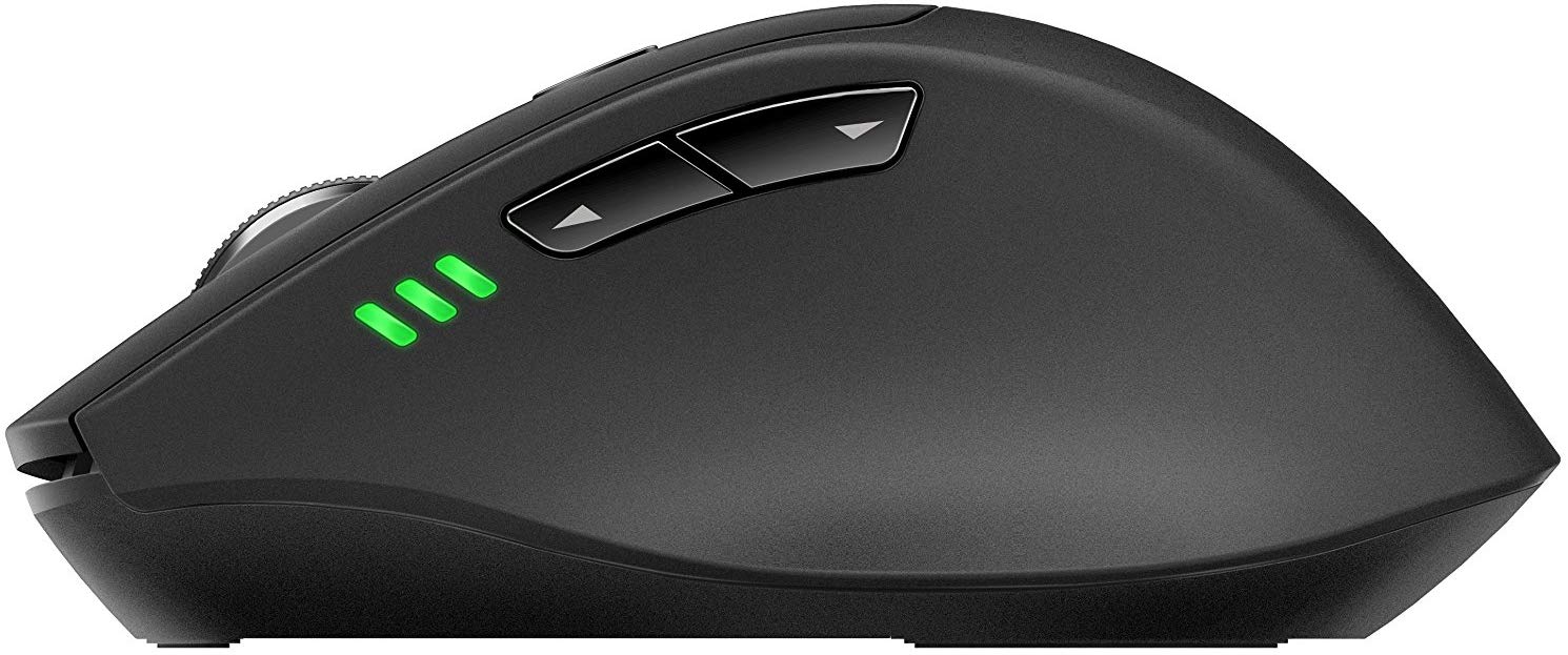 Rapoo MT550 Multi-mode Wireless Optical Mouse Black, 17745 - Image 3