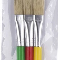 Jumbo Plastic Flat Tip Brush Set of 3