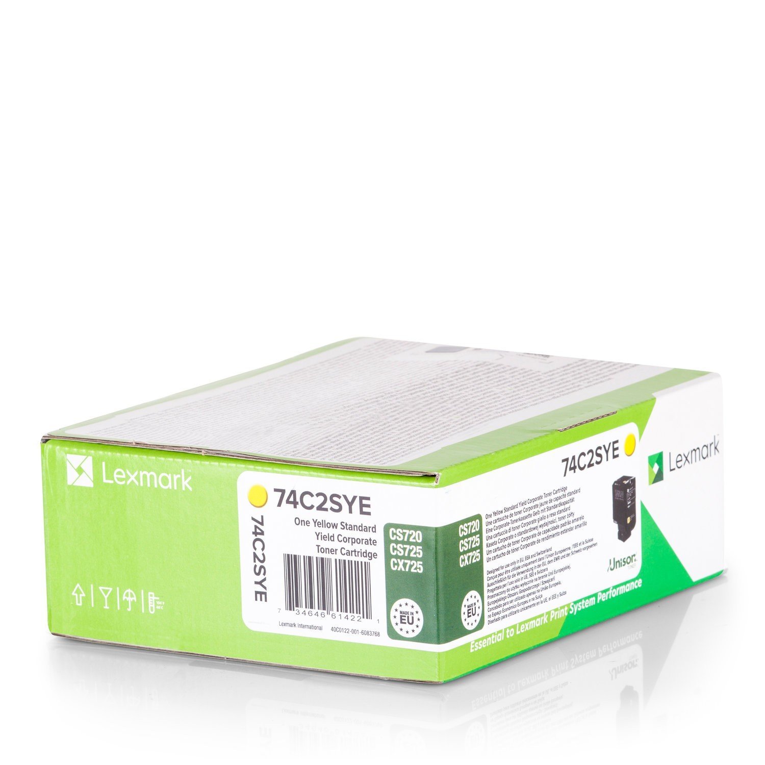 Lexmark 74C2SYE Laser Toner for CS720 - Yellow