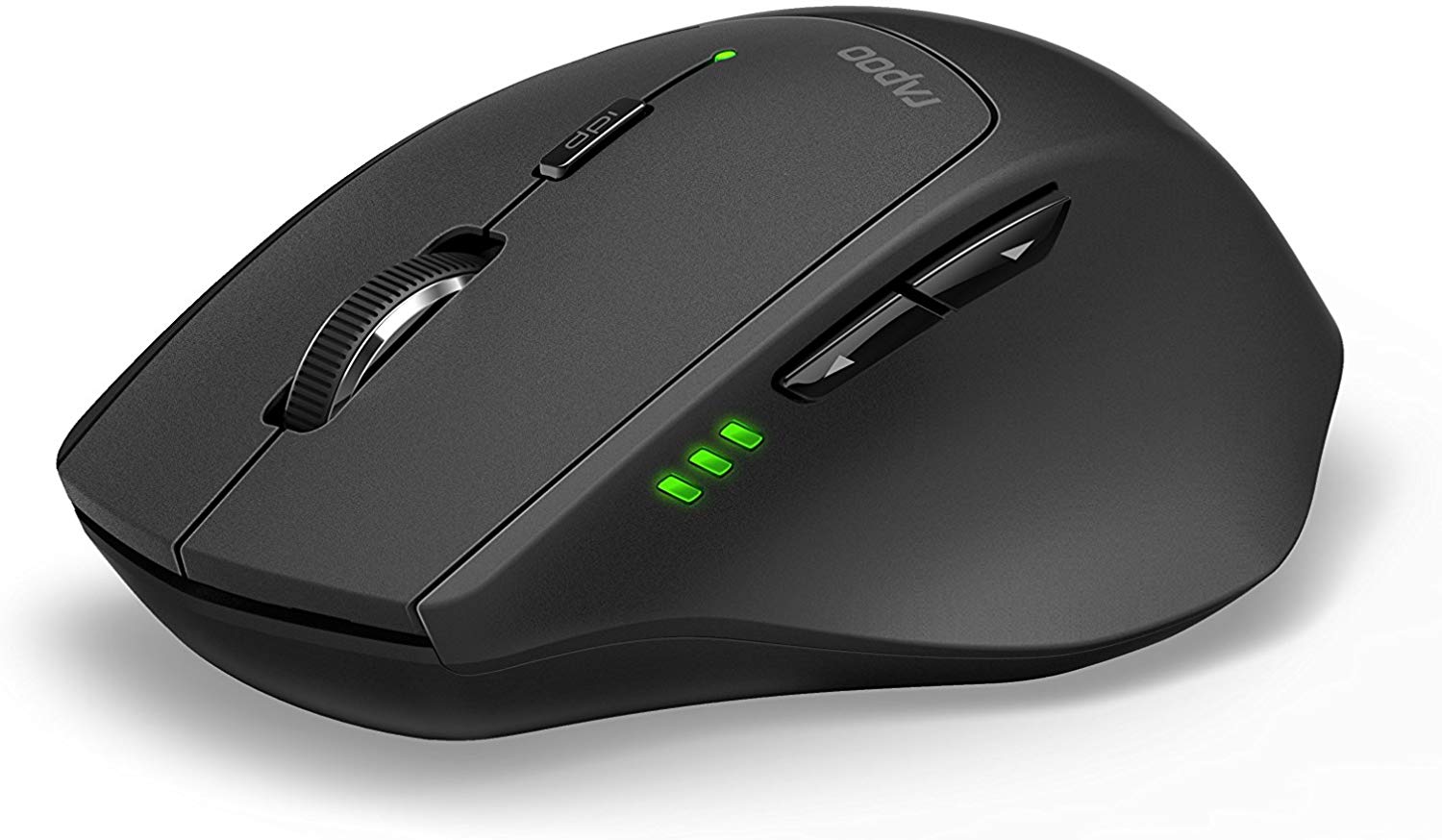 Rapoo MT550 Multi-mode Wireless Optical Mouse Black, 17745 - Image 2