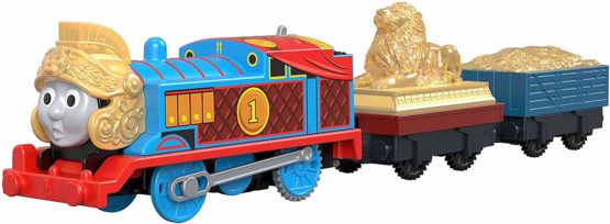 Thomas & Friends GDV31 Armoured Thomas, Thomas the Tank Engine Motorised Train Engine, Multicolour - Image 3
