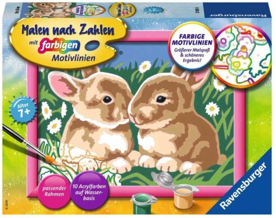 Ravensburger 27695 Niedliche Häschen Cute Bunnies