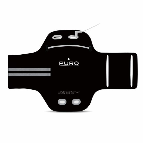 PURO Universal Armband for Smartphones - Black - Image 2