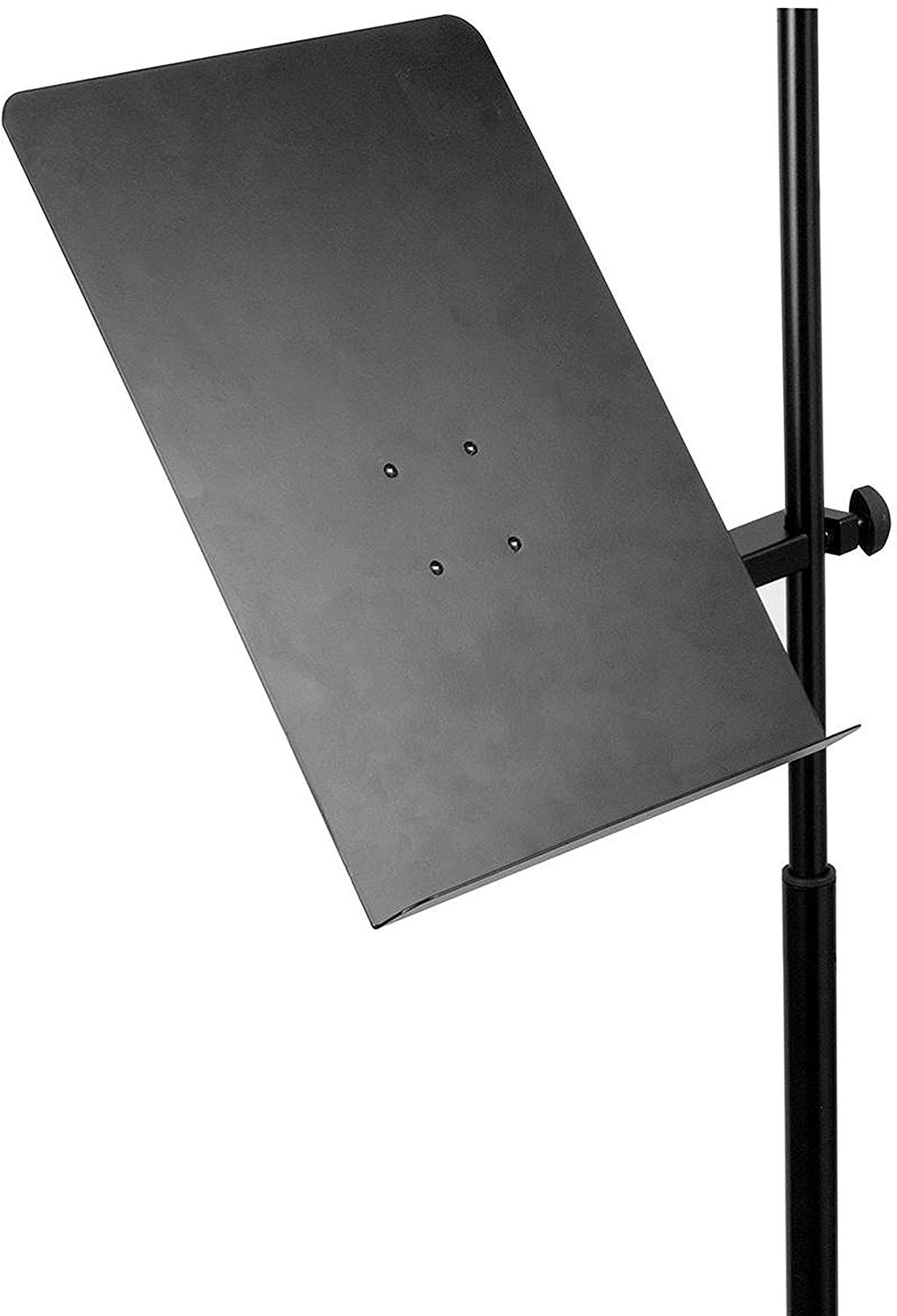 On-Stage U-Mount Clamp-On Music Desk, MSA7011, Black, 1 inch x 13 inches x 10 inches - Image 3