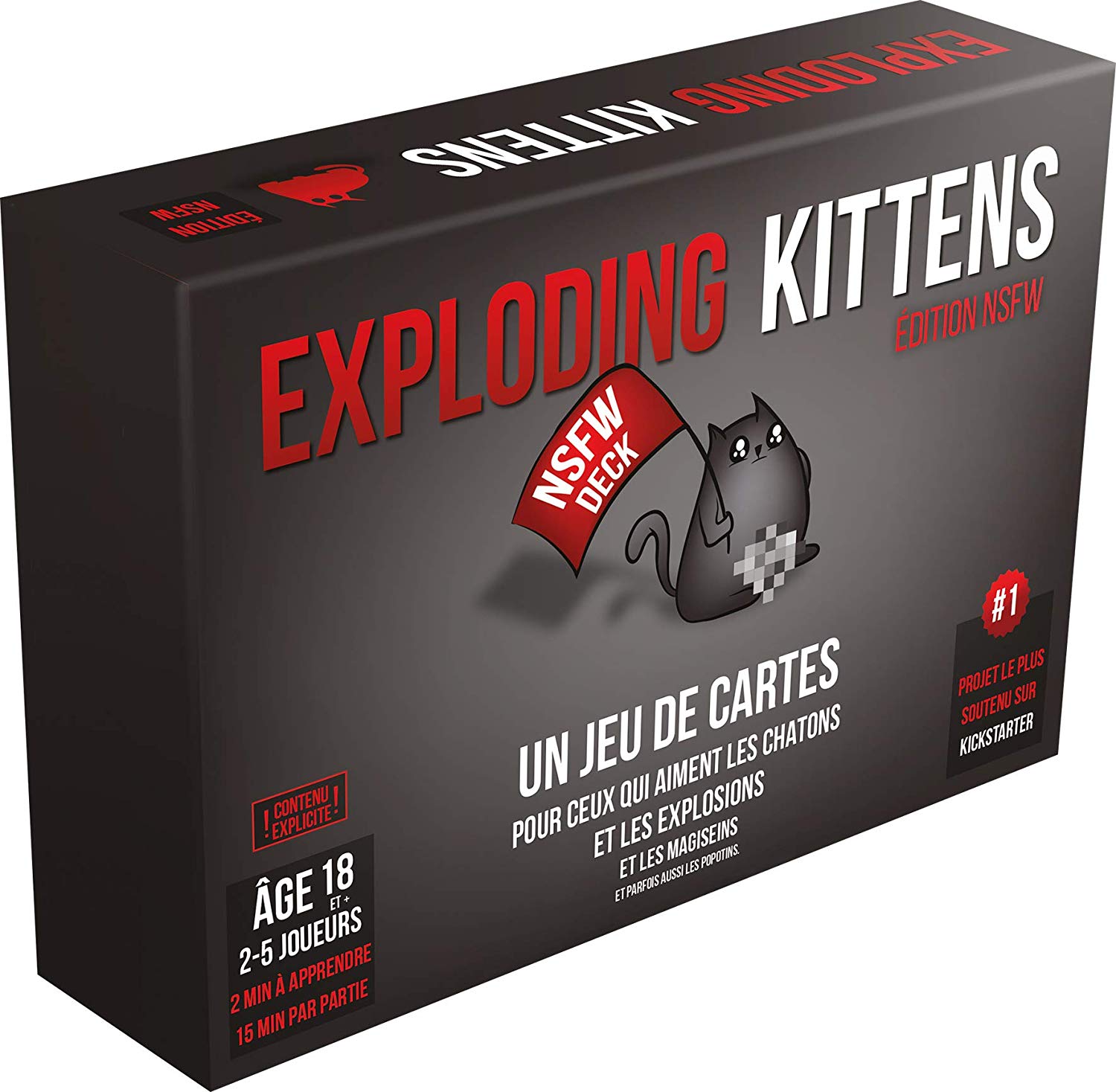 Exploding Kittens : Edition NSFW, Multicolor