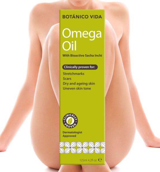 Botanico Vida Omega Oil. The 100% Natural Body Oil for Stretch Marks, Scars, Dry Skin. Clinically Proven Skincare, 125ml - Image 3