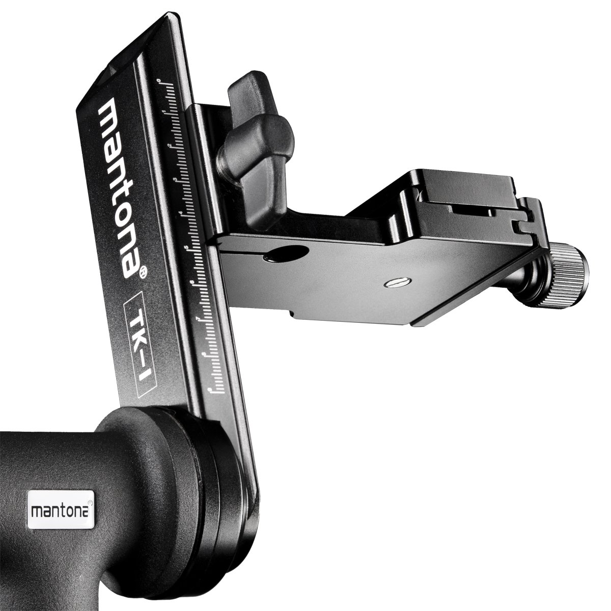 Mantona Gimbal TK-I Tripod Head, black - Image 4