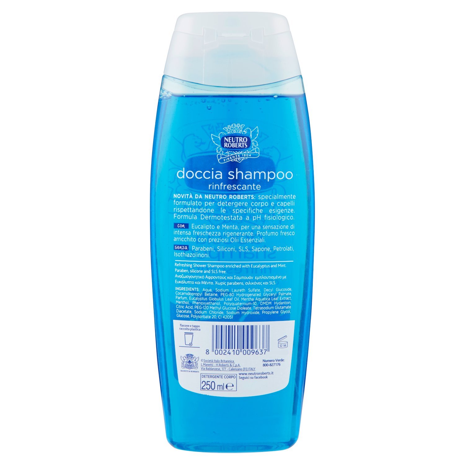 Neutro Roberts Shower Shampoo Refreshing - 6 Packs, 41.67 ml (Pack of 36) - Image 4