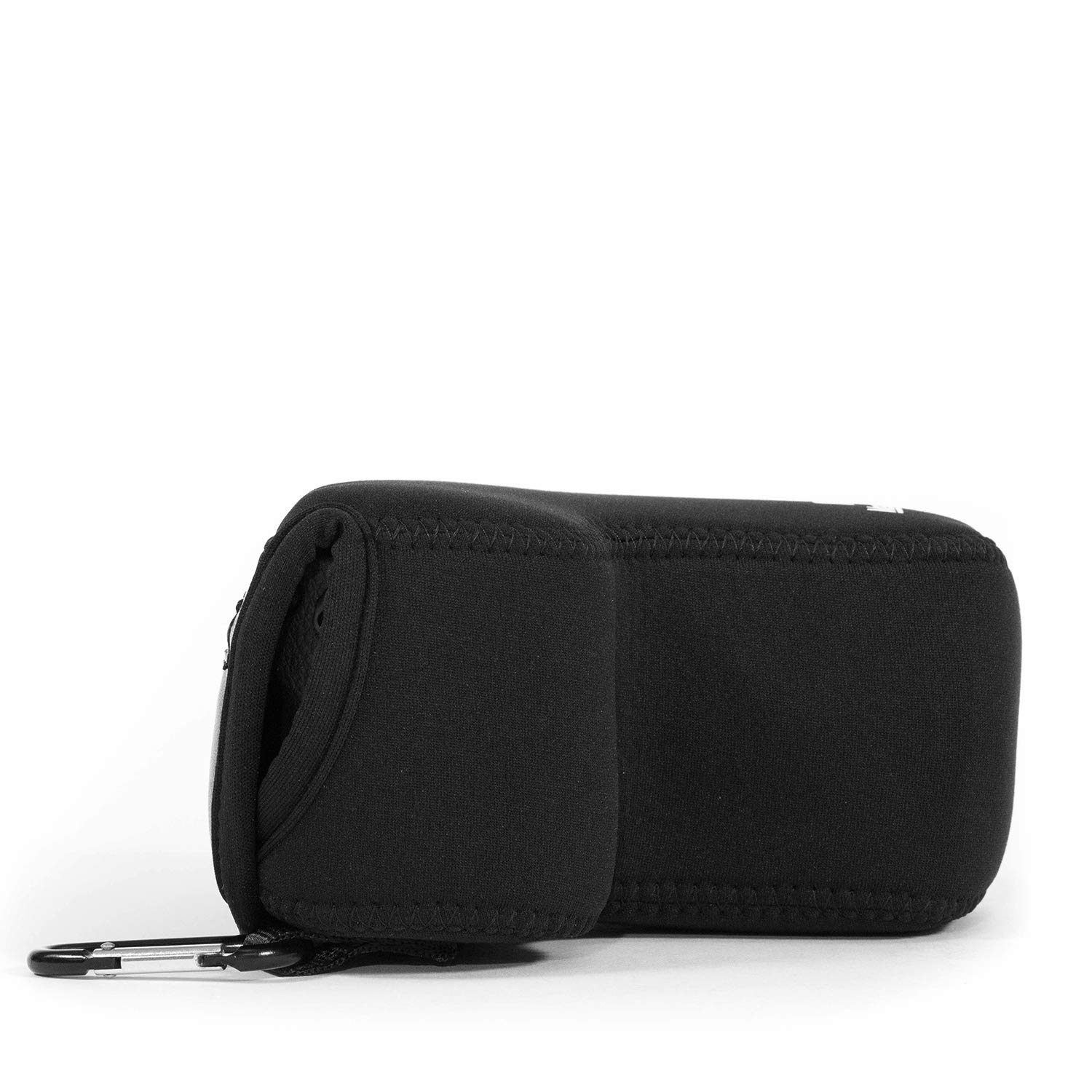 MegaGear MG1009 Ultra Light Neoprene Case with Carabiner for Sony Alpha A6500 Camera - Black, A6400, A6500 - Image 3