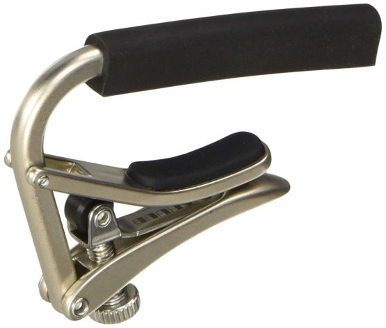 Shubb GC-20TN Standard 12 String Guitar Capo - Brushed Nickel Standard - Image 2