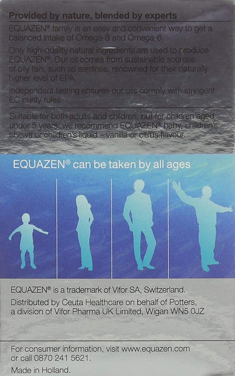 Equazen® Omega 3 & 6 Capsules, Brain & Cognitive Support, DHA, EPA & GLA, Clinically Researched 9:3:1 Formula - Image 3