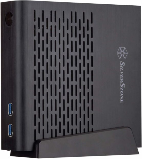 SilverStone SST-PT13B-USB3.0 - Petit Thin Mini-ITX Silent Computer Case, USB3.0, black - Image 3