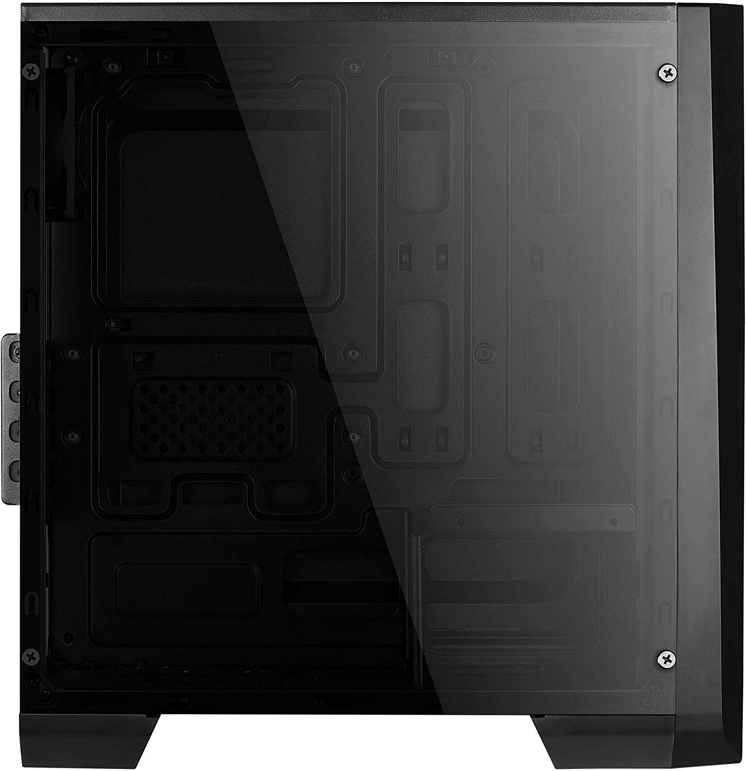 AeroCool CYLONMINI, MicroATX PC Box, RGB 13, Window, 8 cm Fan, Black, única - Image 4