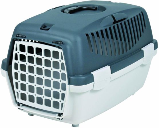 Trixie Traveller Capri I Pet Carrier, 48 cm, Light Grey/Dark Grey