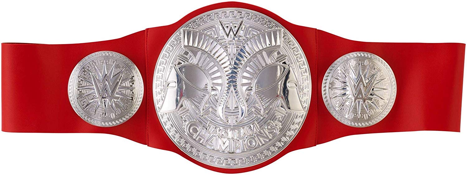 WWE FLB13 RAW Tag Team Championship Title Belt, Silver