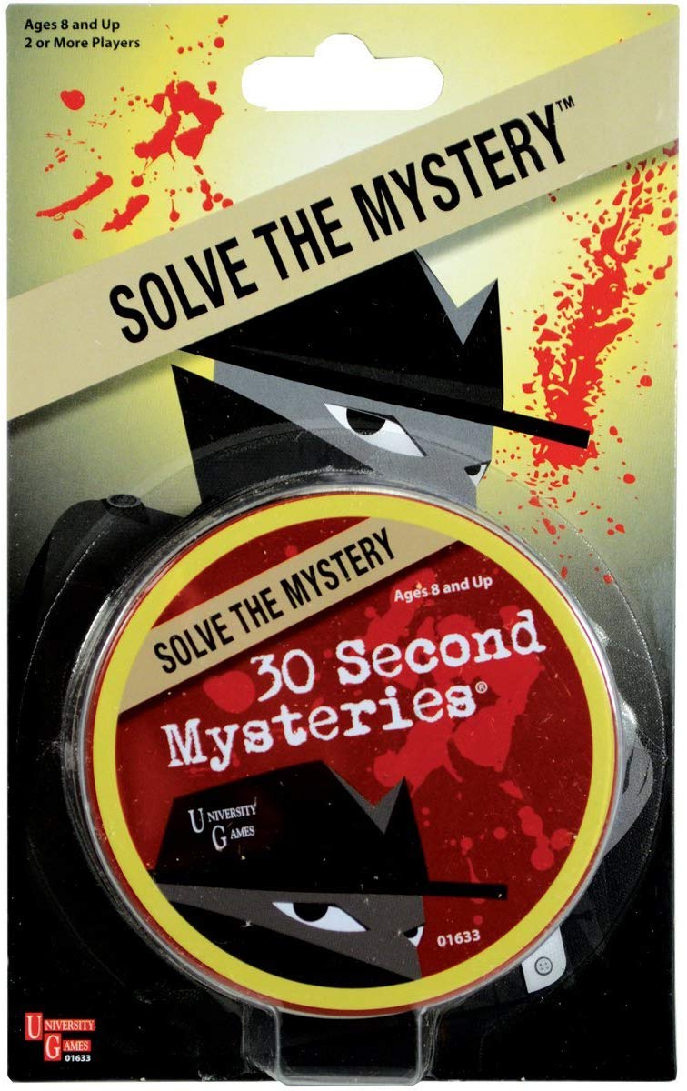 Mystery Tins - 30 Second Mysteries, Multicolor, 2.54 x 11.129999999999999 x 17.78 cm