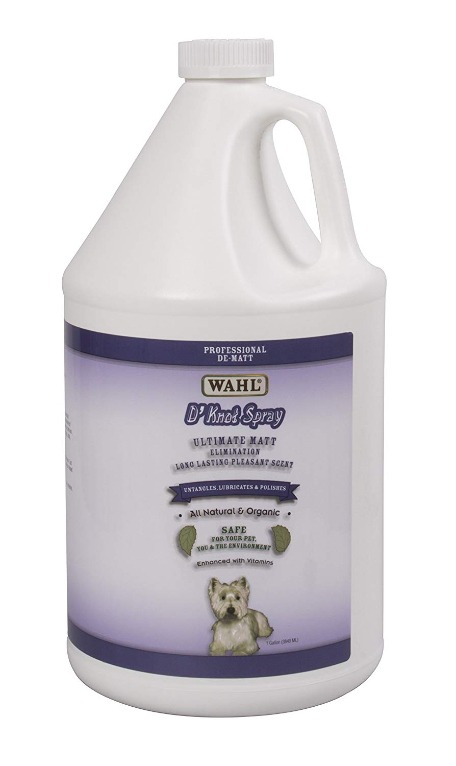 Wahl Easy Groom Detangler, Leave-In Conditioner for Dogs Cats & Horses, De-Mats Coats Without Pulling, Pleasant Scent