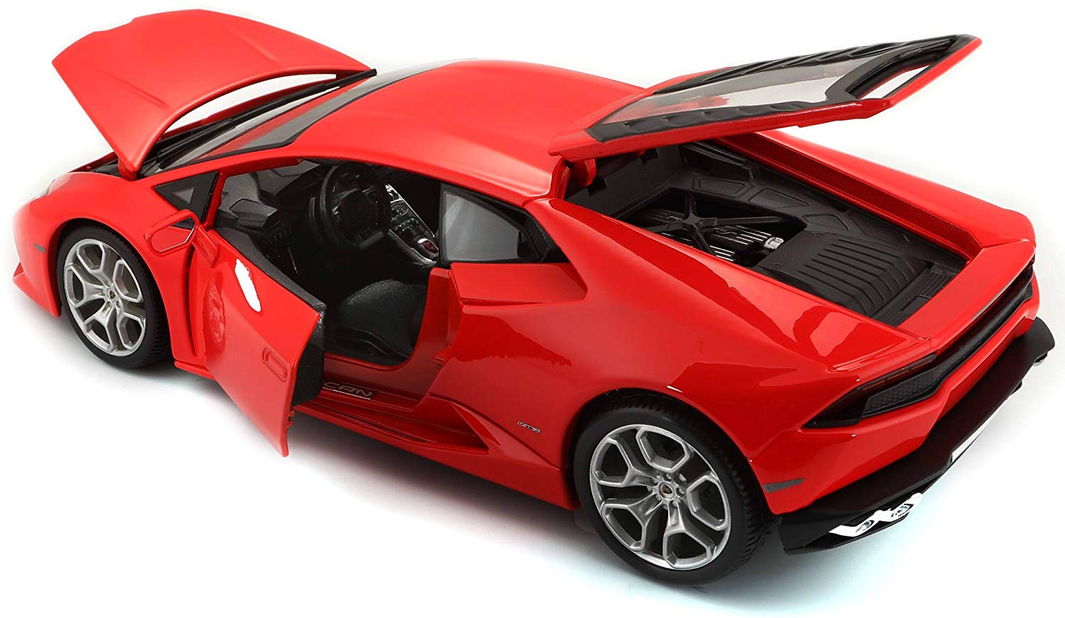 Bburago 1: 18 Lamborghini Huracán LP 15611038R 610/Red - Image 3