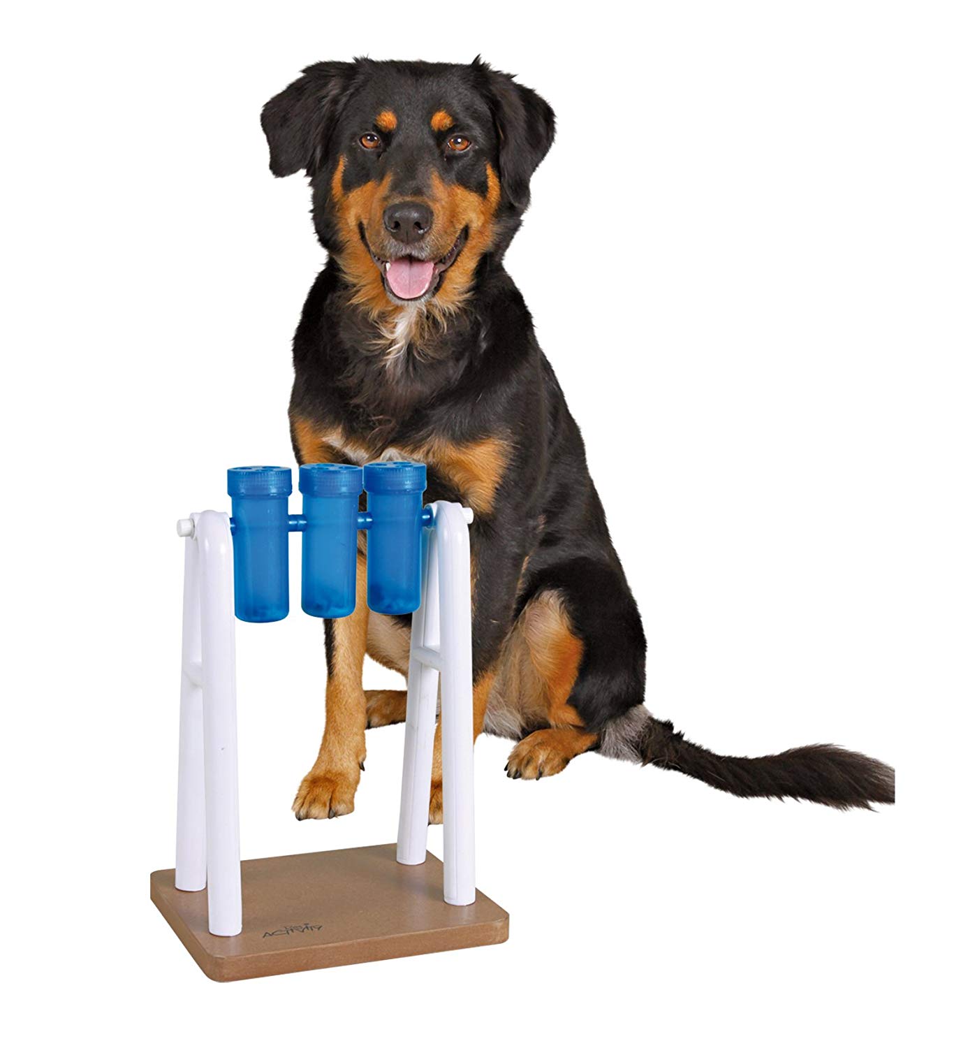 Trixie 32019 Dog Activity Turn Around,white/blue, 22 × 33 × 18 cm, All Breed Sizes , 1 Count (Pack of 1) , white/blue - Image 2