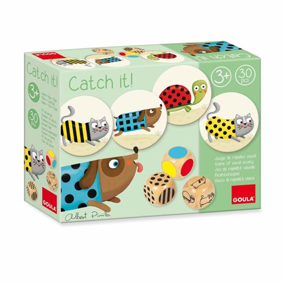 Jumbo 53446 GOULA-Catch it Game of visual acuity, Multi