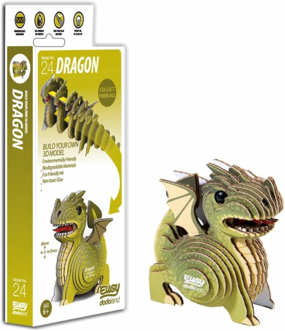 EUGY 3D Dragon Model, Craft Kit