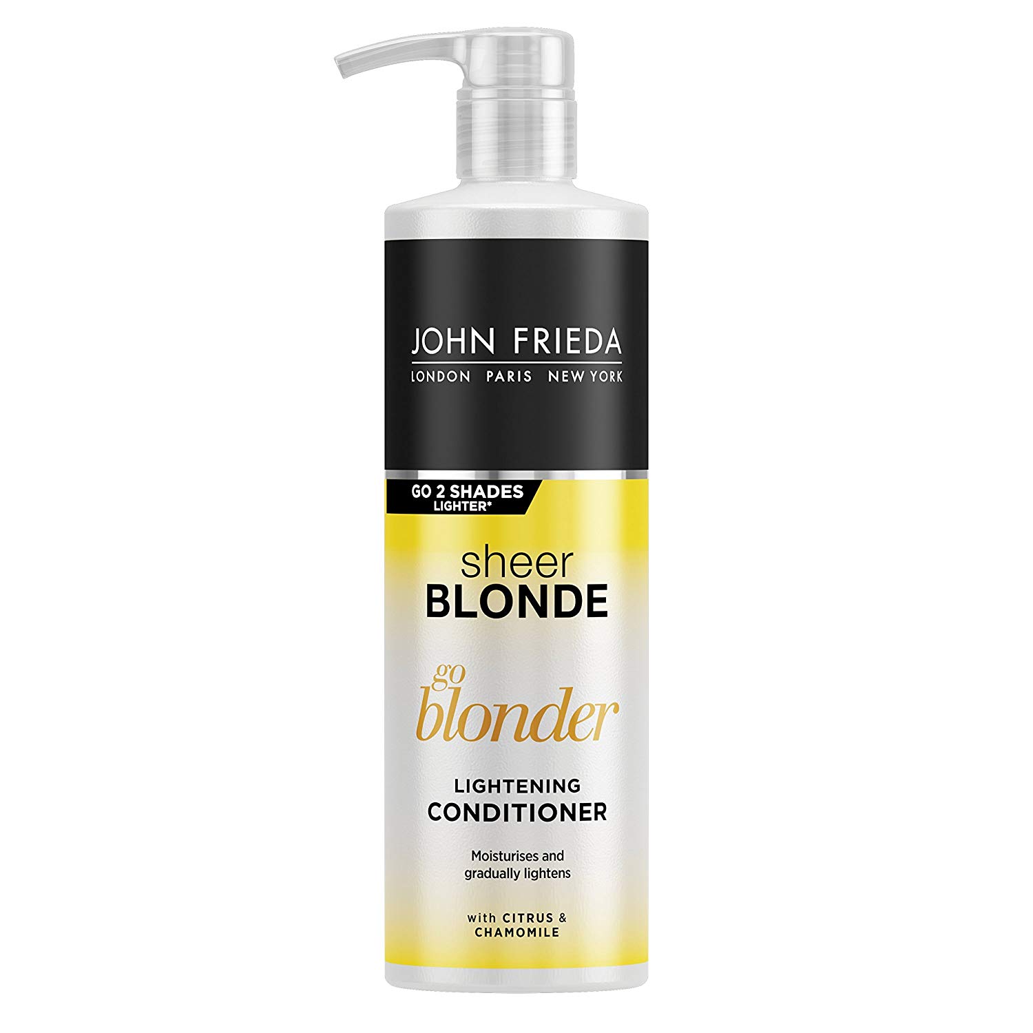 John Frieda Go Blonder Lightening Conditioner, Value Pack for Blonde Hair 500 ml, 500 ml (Pack of 1)