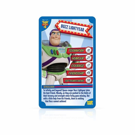 Toy Story 4 Top Trumps Card Game - Image 2
