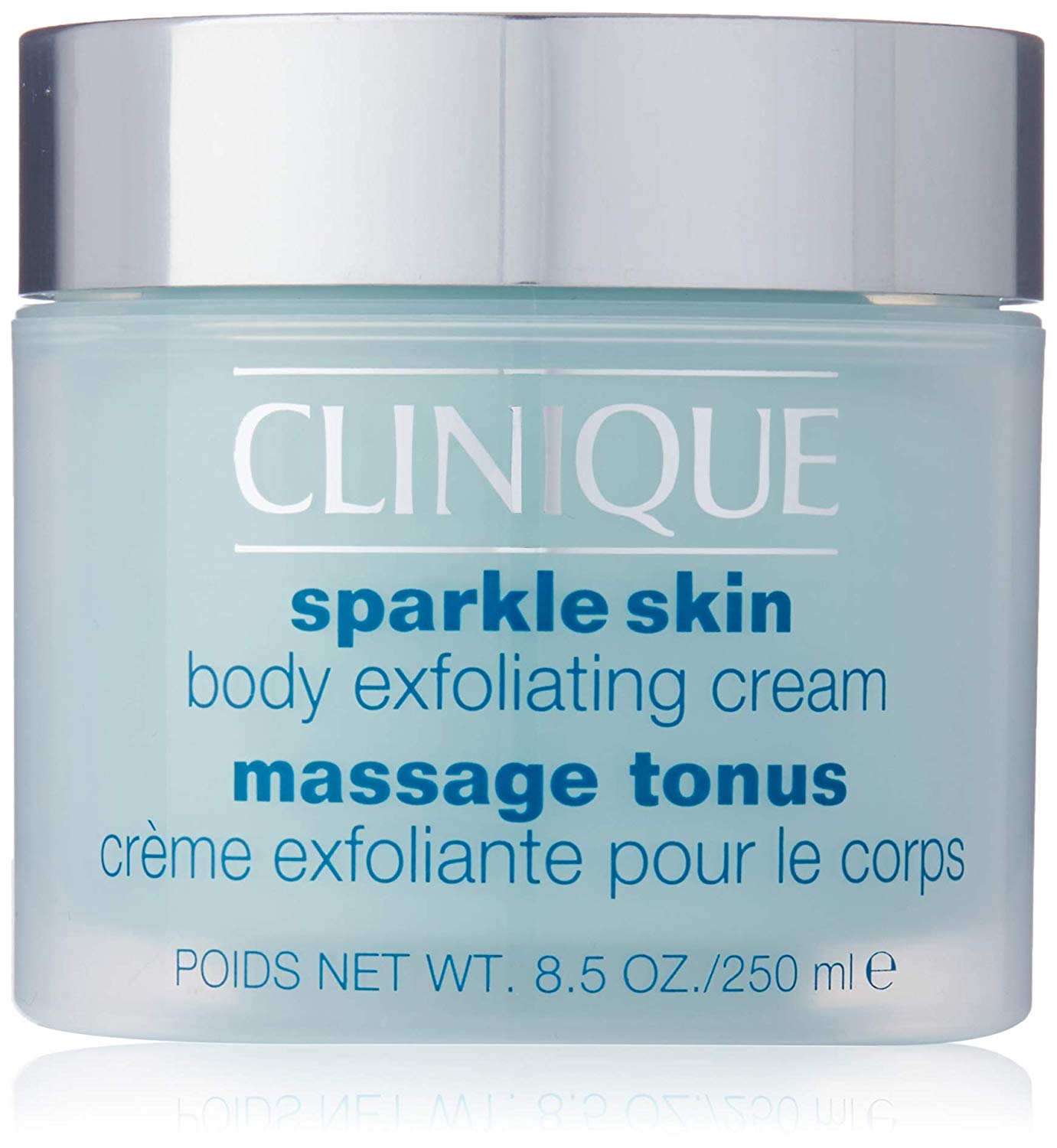 Clinique Sparkle Skin Body Exfoliating Cream With Salicylic Acid, 250 ml, Clear, 250 ml (Pack of 1)
