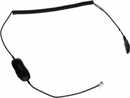 Jabra GN1200 Universal Smart Coiled Cord,Black,88011-99