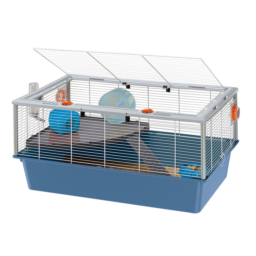 Ferplast CRICETI 80 Spacious Hamster Cage, Multi-Level Design with Large Living Space