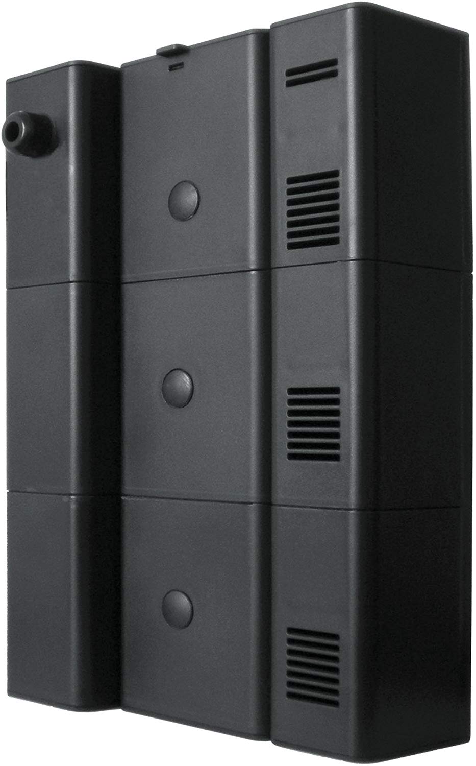 Haquoss Quickfilter Small Biological Filter for Aquarium 35 Litre Capacity, Black