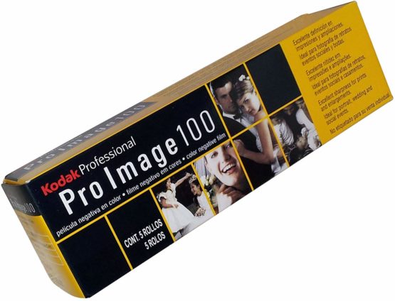 Kodak Pro Image 100 Professional ISO 160, 35mm, 36 Exposures, Color Negative Film (5 Roll perPack)