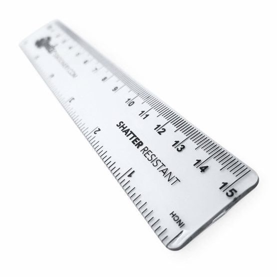 Monster Stationery - 6 Inch / 15cm Transparent Rulers - Shatter Resistant - Pack of 10 - Clear - Image 3