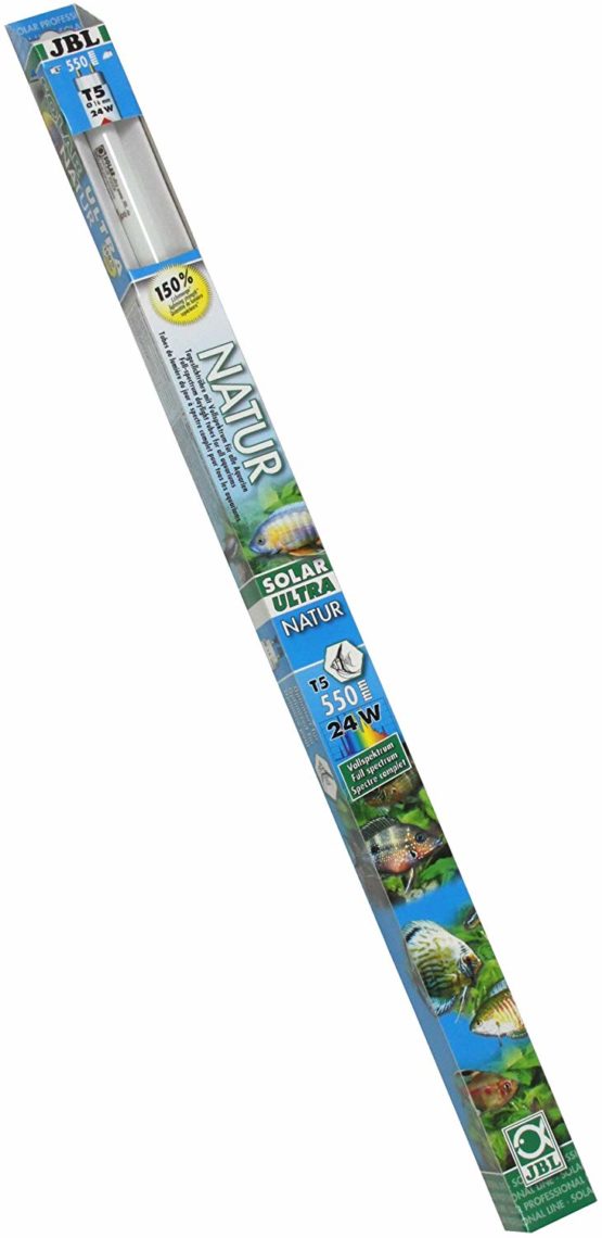 JBL SOLAR NATUR T5 ULTRA 550mm-24 W, T5 fluorescent tube with daylight full-spectrum for bright freshwater aquariums