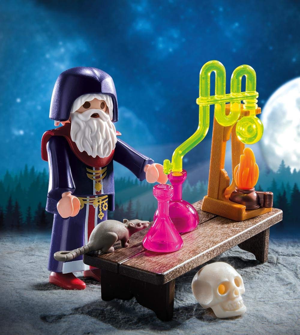 PlayMOBIL 9096 Special Plus Alchemist with Potions, Fun Imaginative Role-Play, PlaySets Suitable for Children Ages 4+ - Image 3