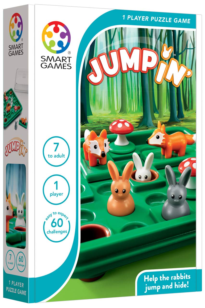 SmartGames - Jump In' 1 Player Puzzle Game, Multicolor, pequeño - Image 2