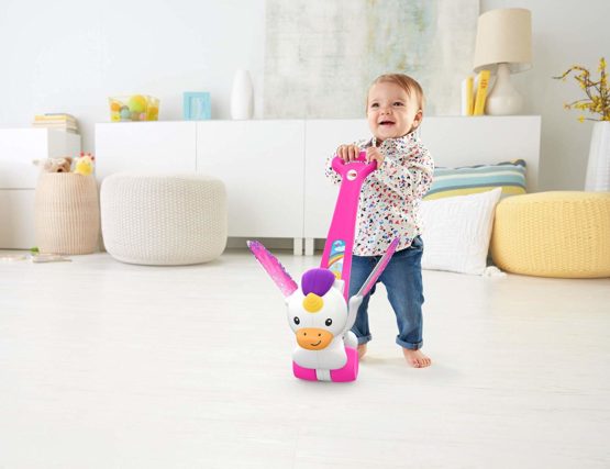 Fisher-Price GJD74 Dream Land Push Unicorn, Multicolour - Image 4