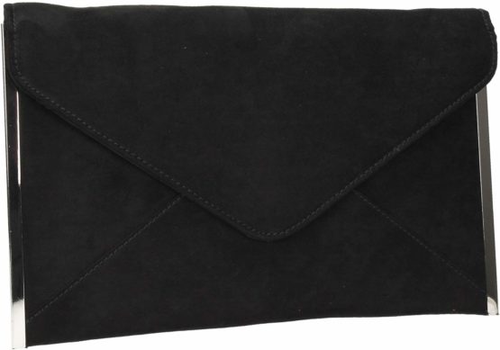 SwankySwans Women's Louis Suede Slim Envelope Party Prom Clutch Bag Clutch - Image 2